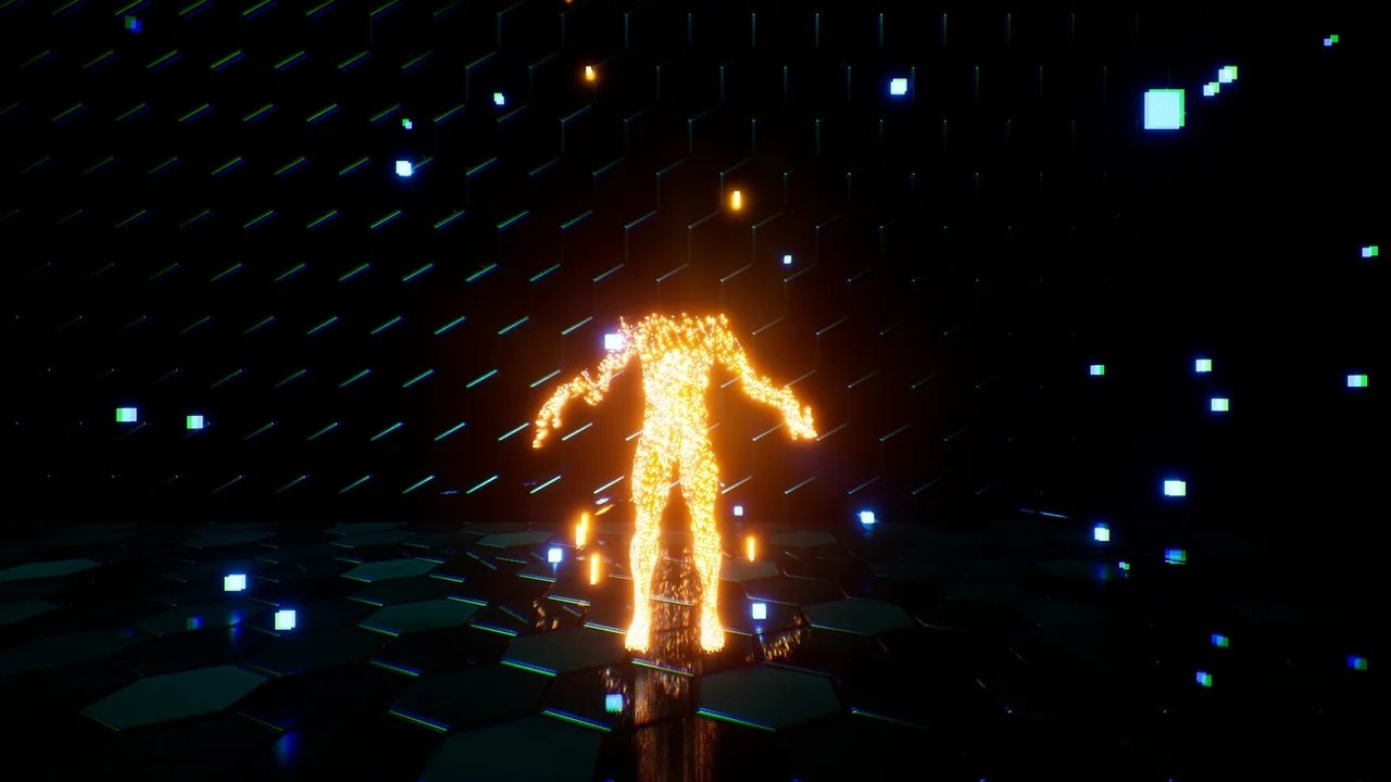 Dissolve Teleport Effect