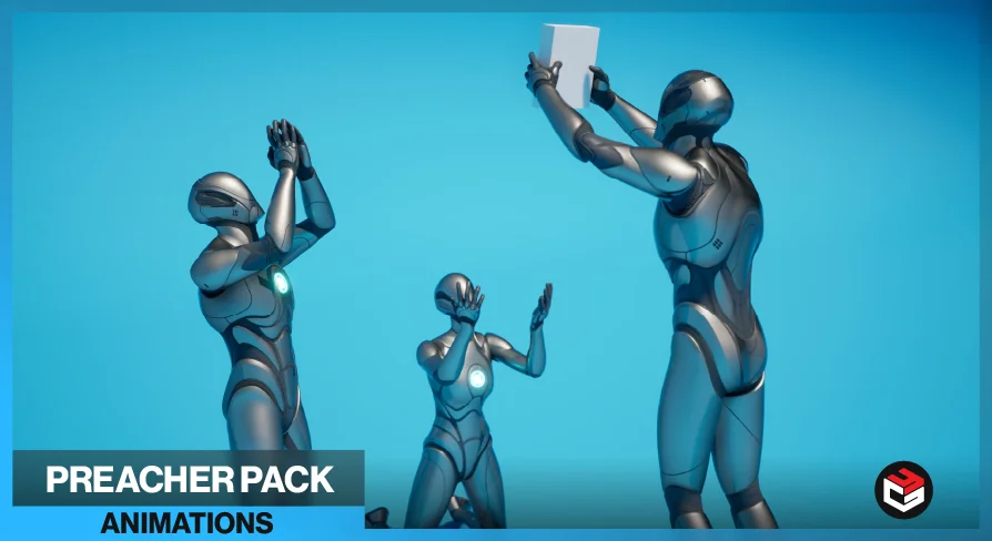 30 Preacher NPC Mocap Animations