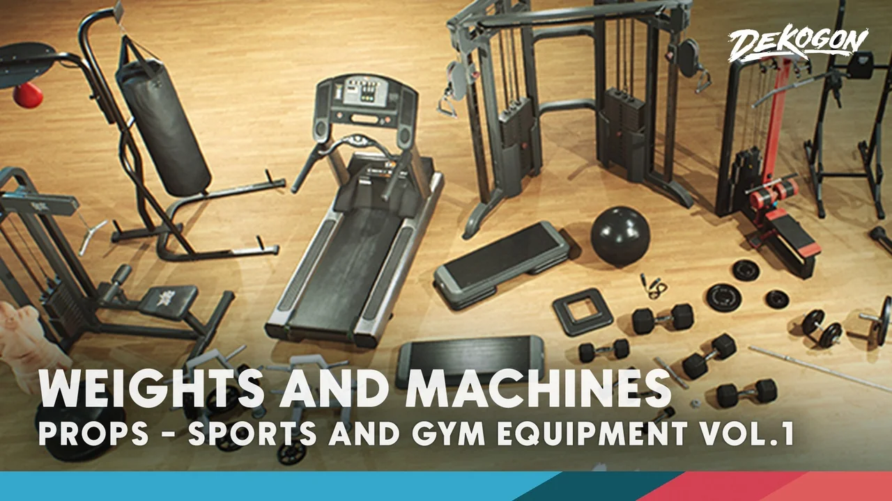 Sports and Gym Equipment VOL.1