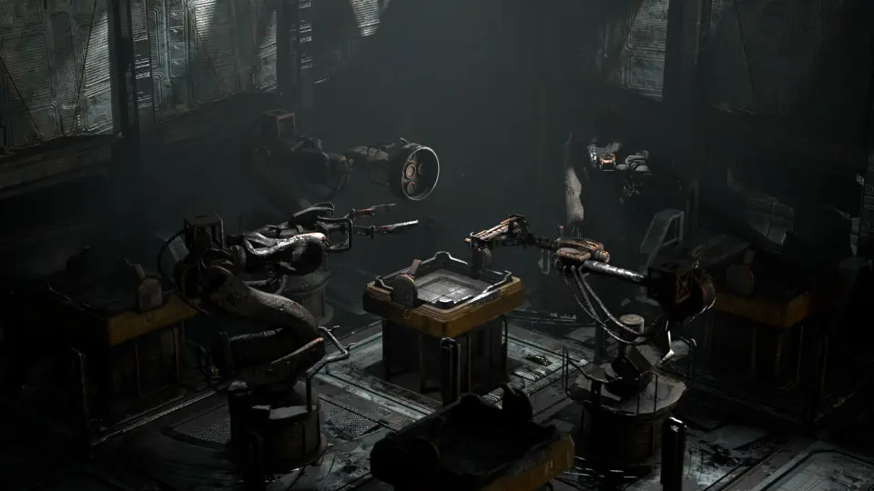SciFi factory props
