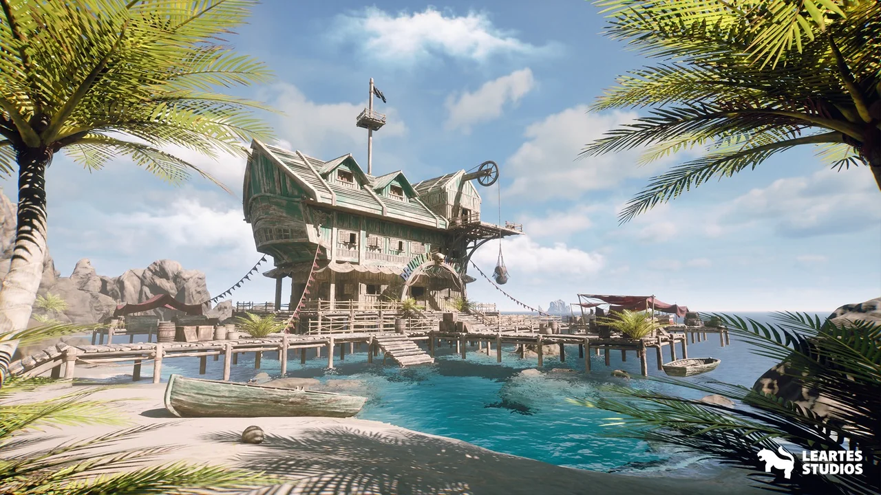 Pirate Tavern Environment ( Pirate Tavern Environment Uncharted Tavern Island )