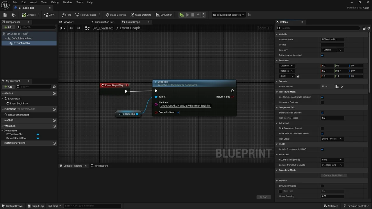 Runtime Load FBX