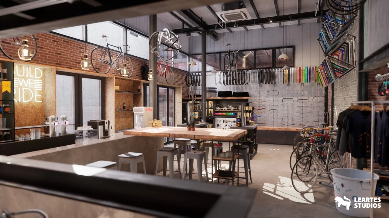 Bike Shop Environment ( Stores Bike Shop )