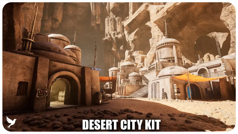 Science Fiction Desert City Kit