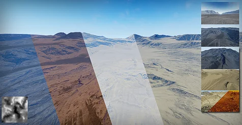 Automatic Landscape Deserts
