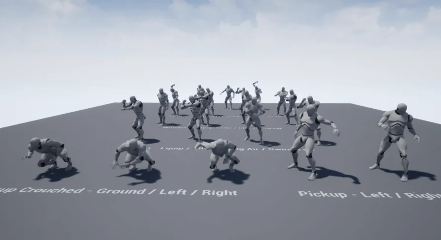 Resource Gathering Animation Pack