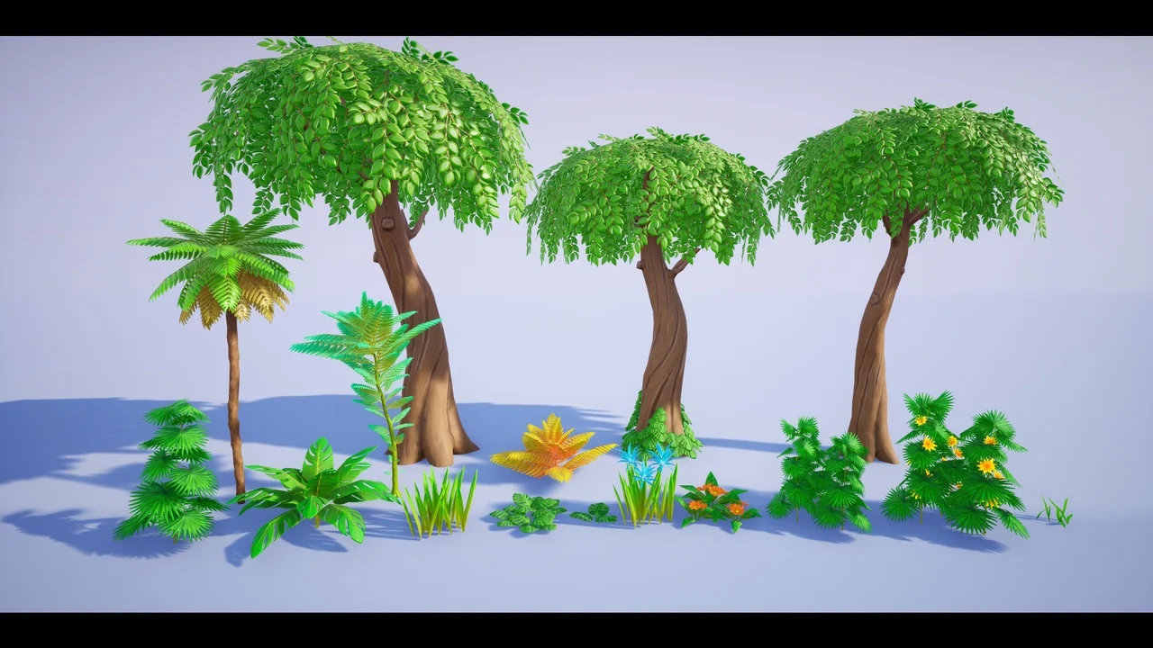 Camp in the Tropic Forest