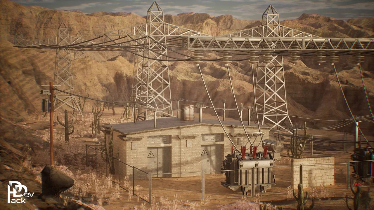 Electrical Substation / 34 Assets
