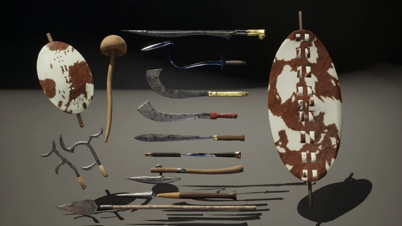 African Weapon Pack