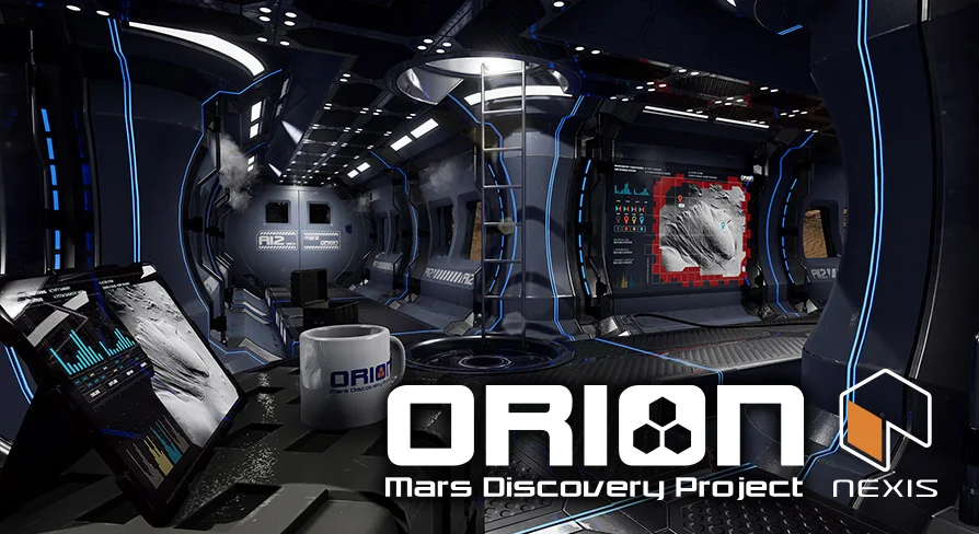 Modular Sci Fi Orion Mars Corridors