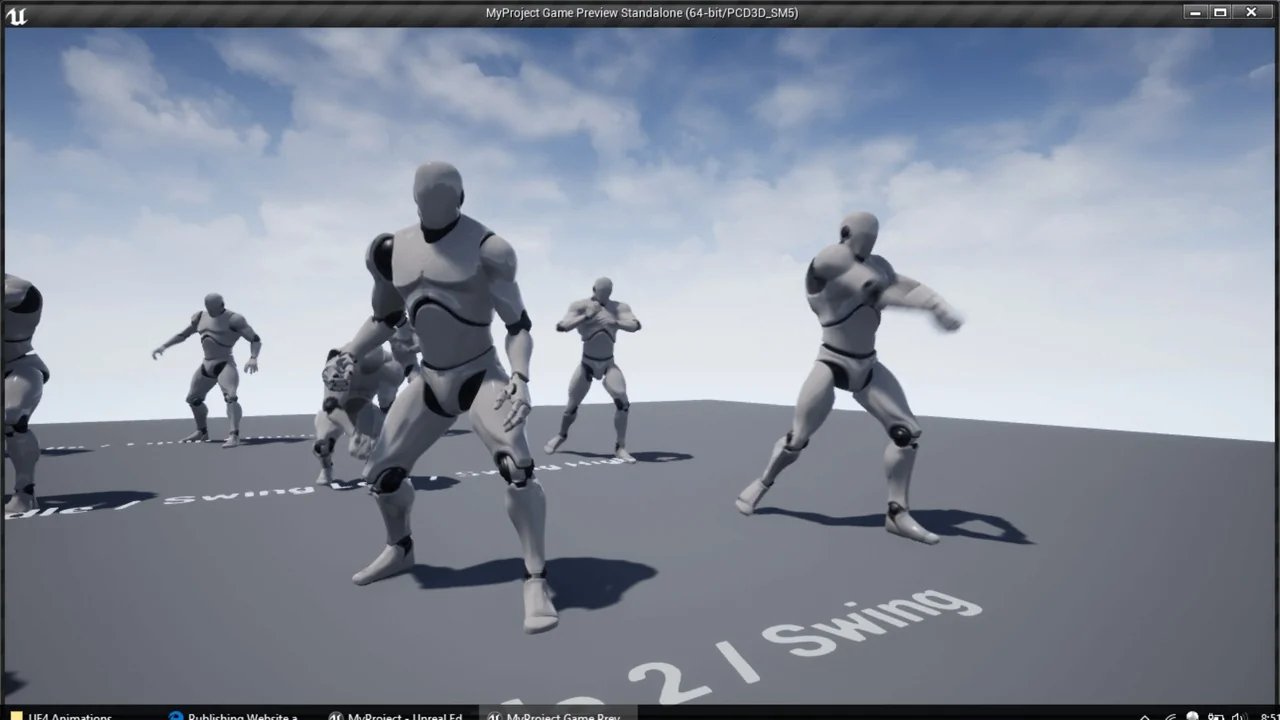 Resource Gathering Animation Pack