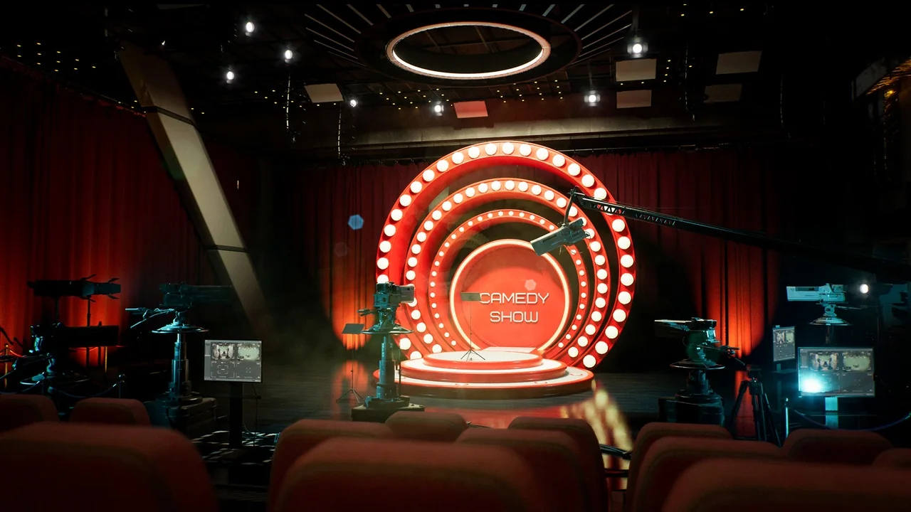 TV Studio Environment Set