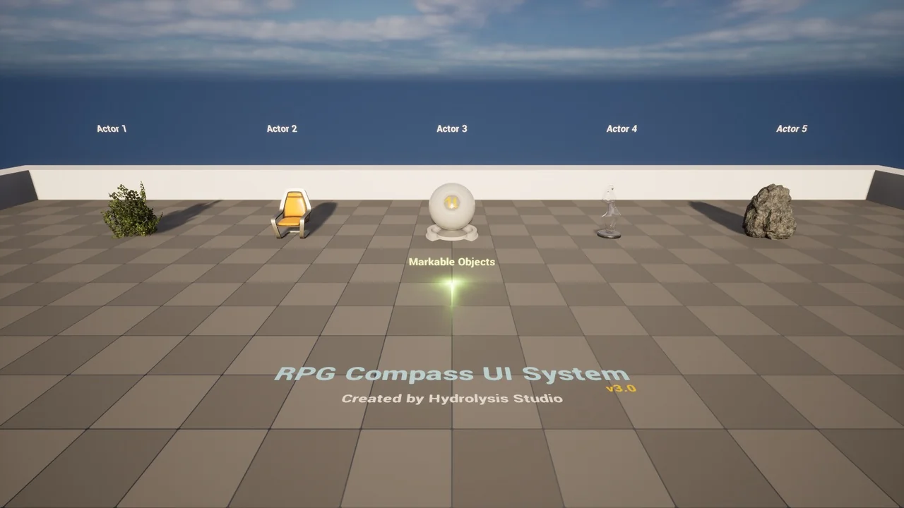 RPG Compass UI System
