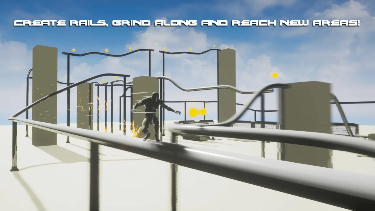 Spline Grind Rail Builder v2 - Grinding & Zipline Movement System