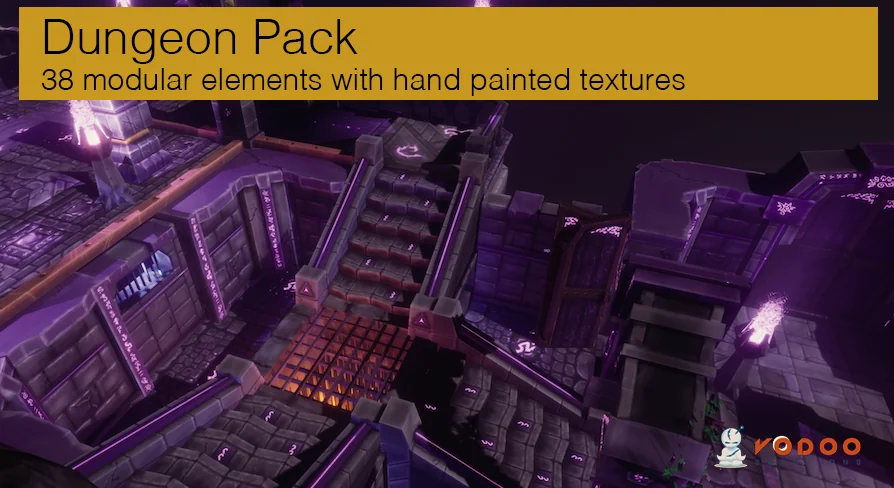 Stylized Modular Dungeon
