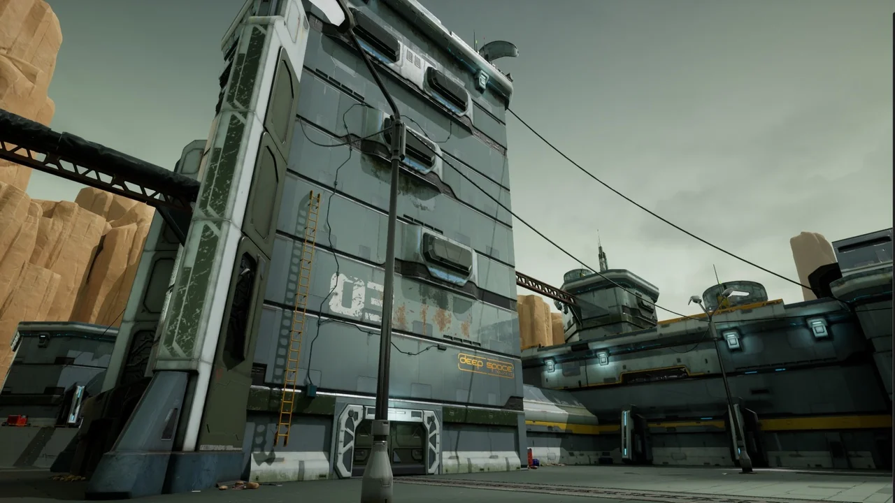 Sci-Fi Modular Hangars Location