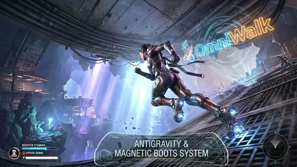 OmniWalk: Planetary AntiGravity, Magne-Boots, Hovercraft Traversal System