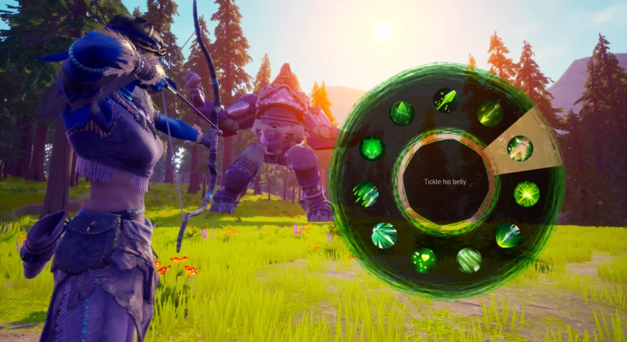 DYNAMIC RADIAL MENU X