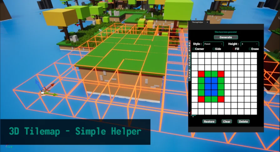 3D Tilemap - Simple Helper