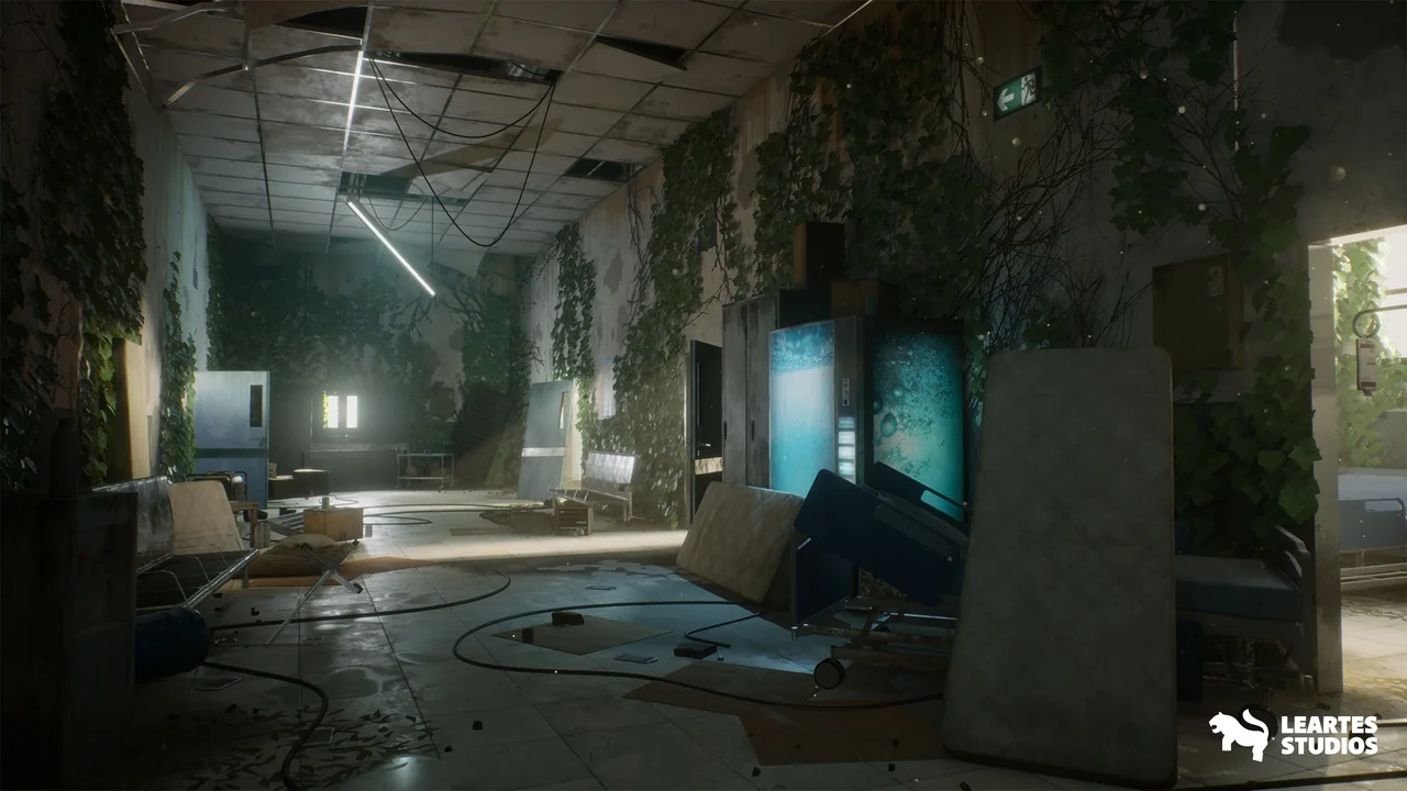 Abandoned / Post - Apocalyptic Hospital Environment ( Abandoned Hospital Old )