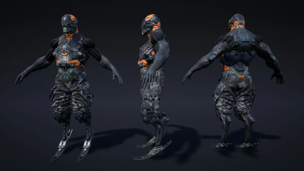 Sci-Fi Character 03 (Yakuza)