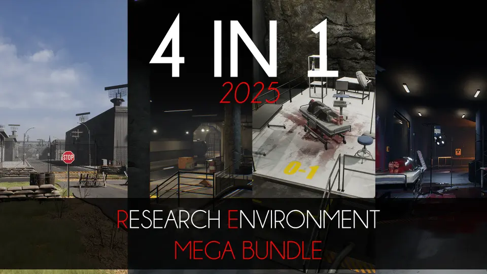 4 IN 1 Modular Research Facility / Mega Bundle 2025