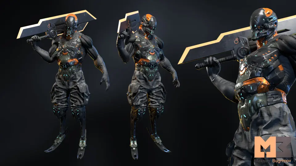 Sci-Fi Character 03 (Yakuza)