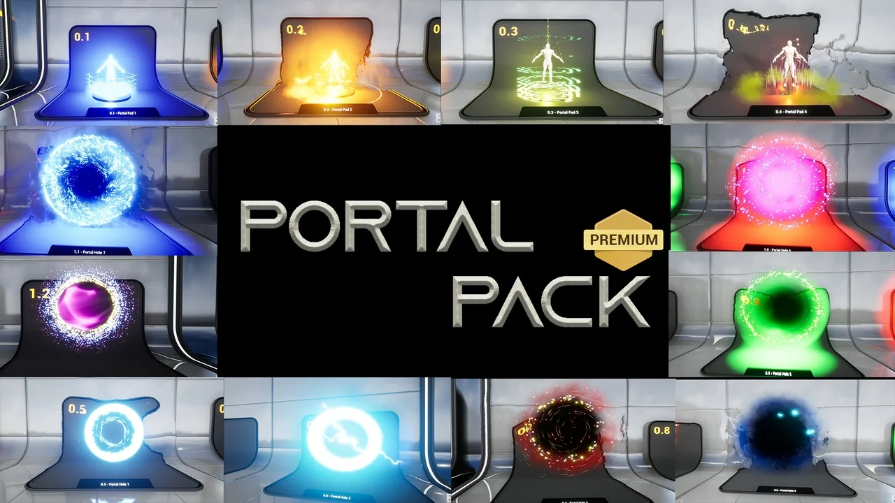 Portal Pack -Niagara VFX