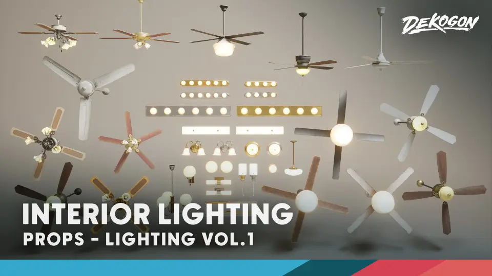 Lighting VOL.1 - Interior (Nanite and Low Poly)