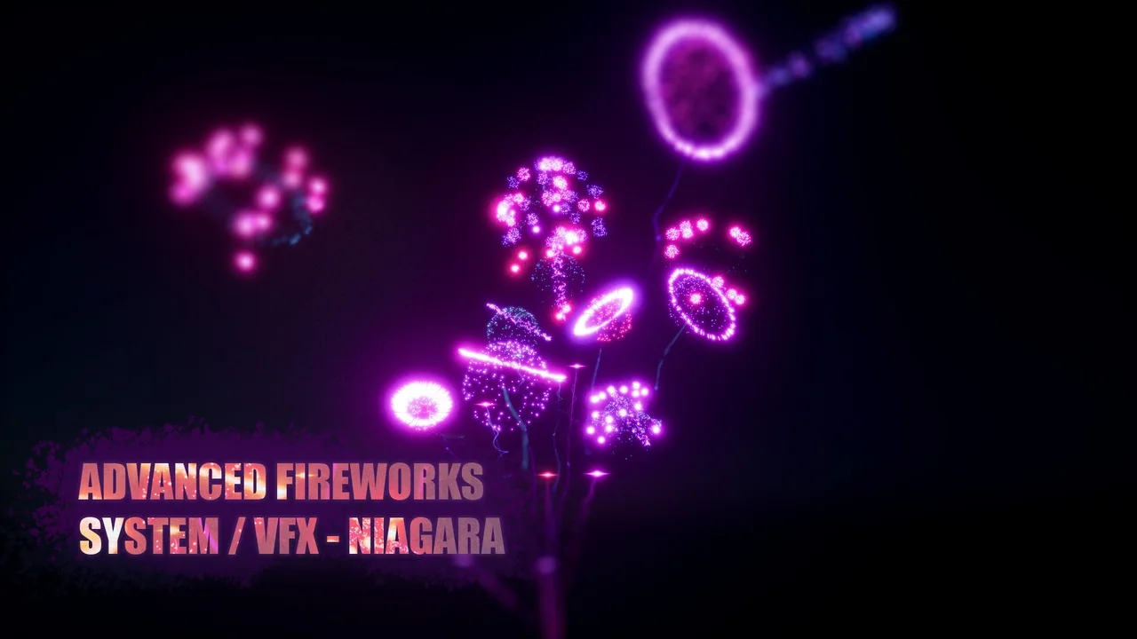 Advanced Fireworks System VFX