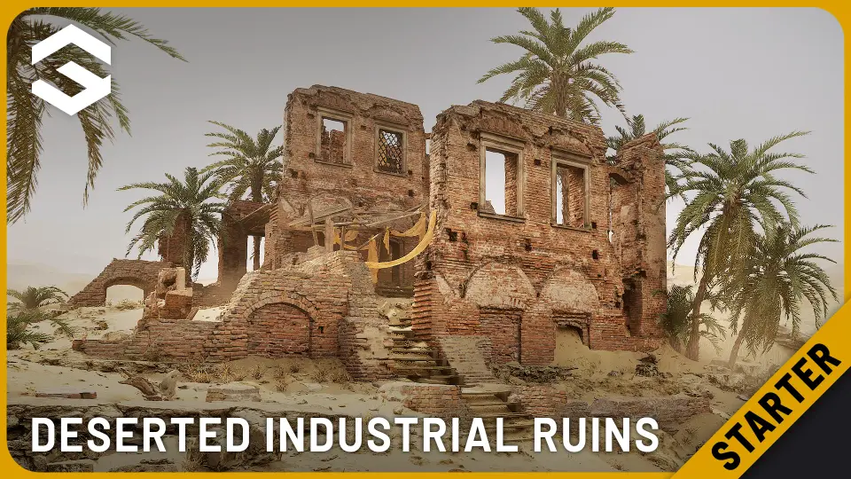 Deserted Industrial Ruins - Abandoned Oasis