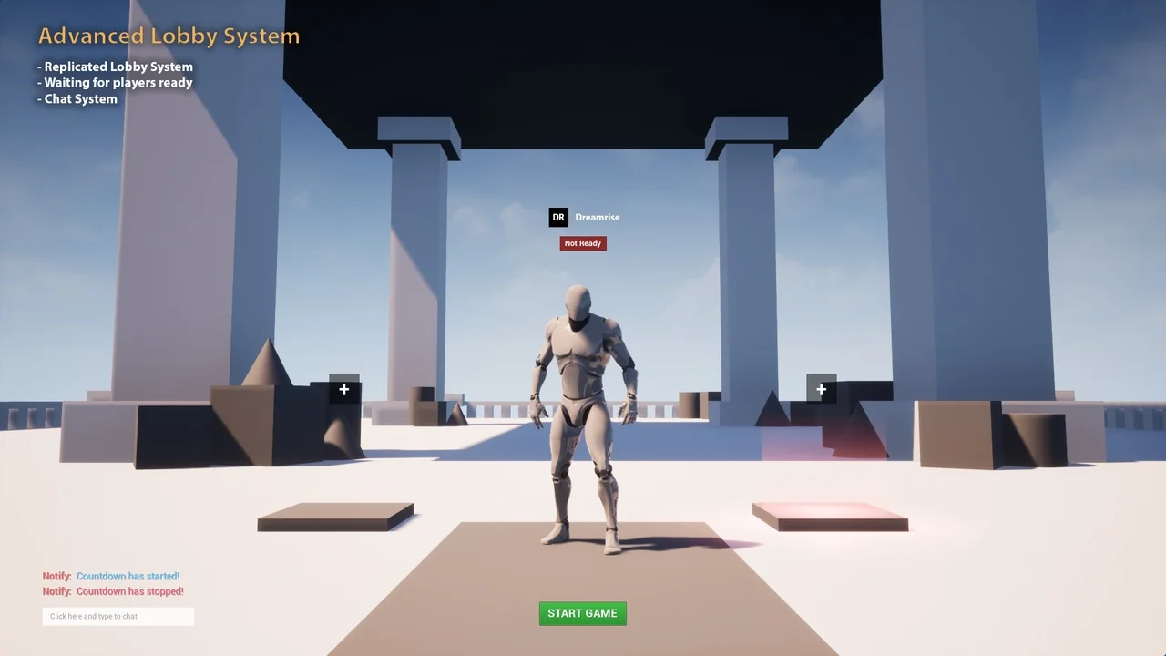 Advanced Multiplayer Lobby System V2