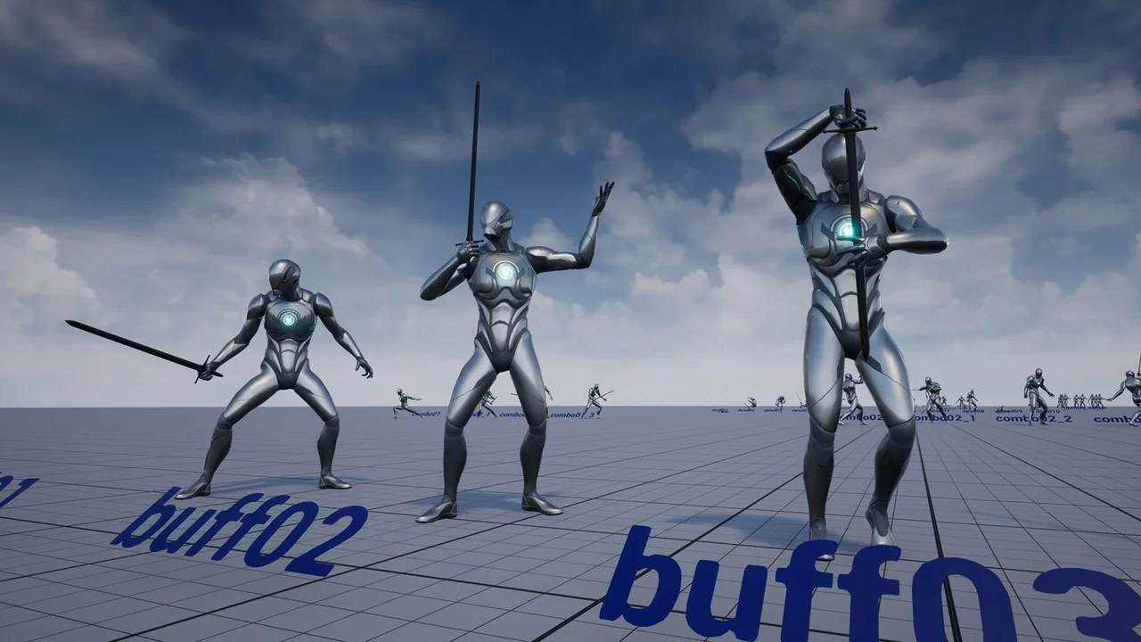 Rapier Anim Set