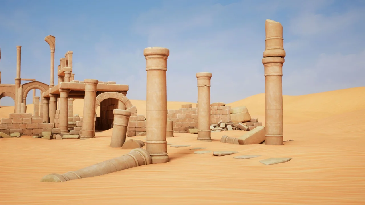 Stylized Ruins