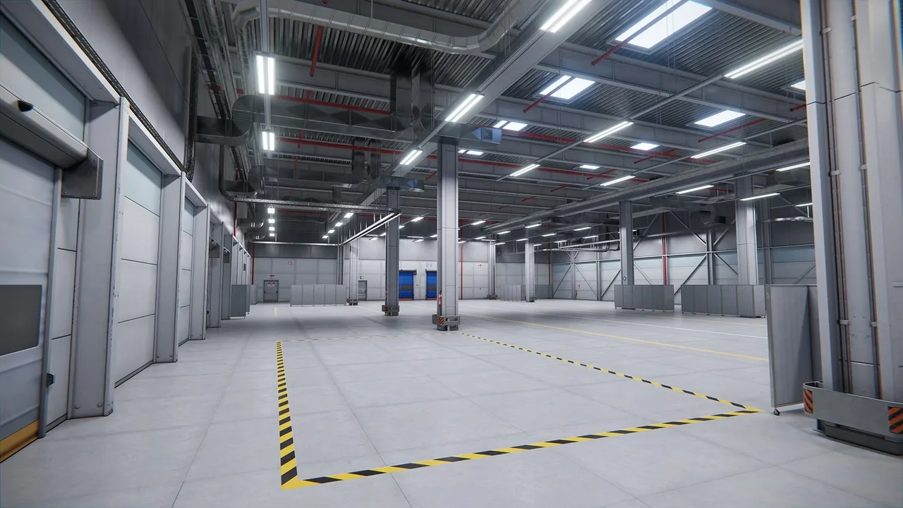 Factory/Warehouse Interior Modular Pack