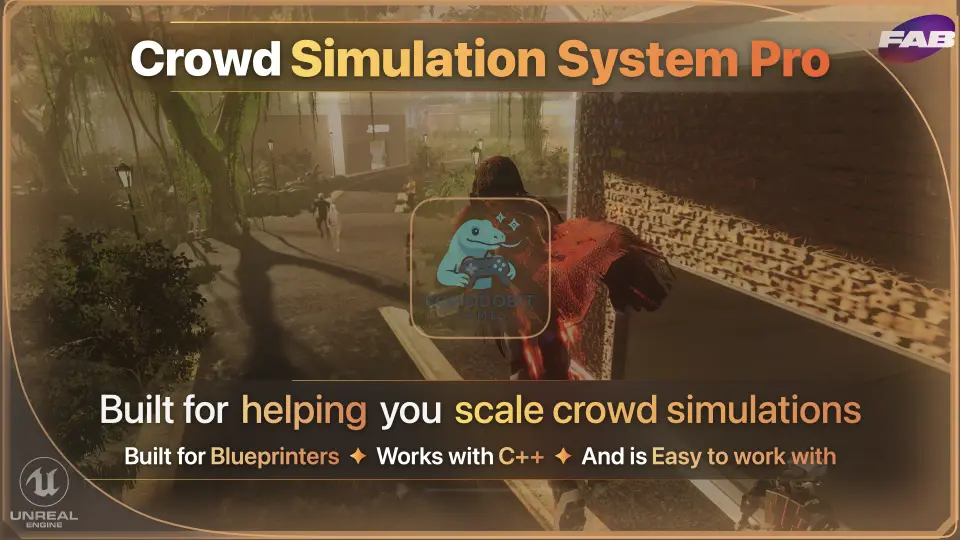 Crowd Simulation System Pro