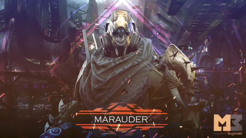 SCI-FI MERCENARY 01 (MARAUDER)