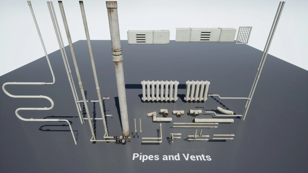 Post Soviet Pipes and Vents