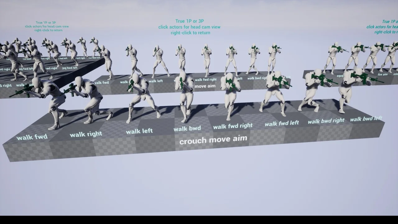 Shooter Rifle Animations