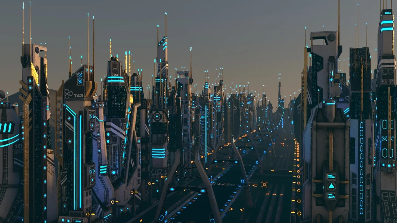 Mega Sci-Fi City Package