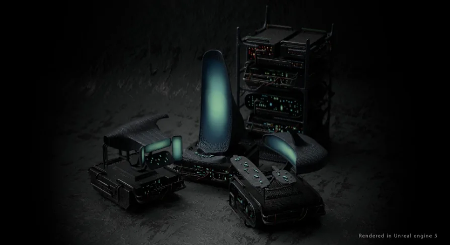 Vintage SciFi Pack VOL 9 Server computers