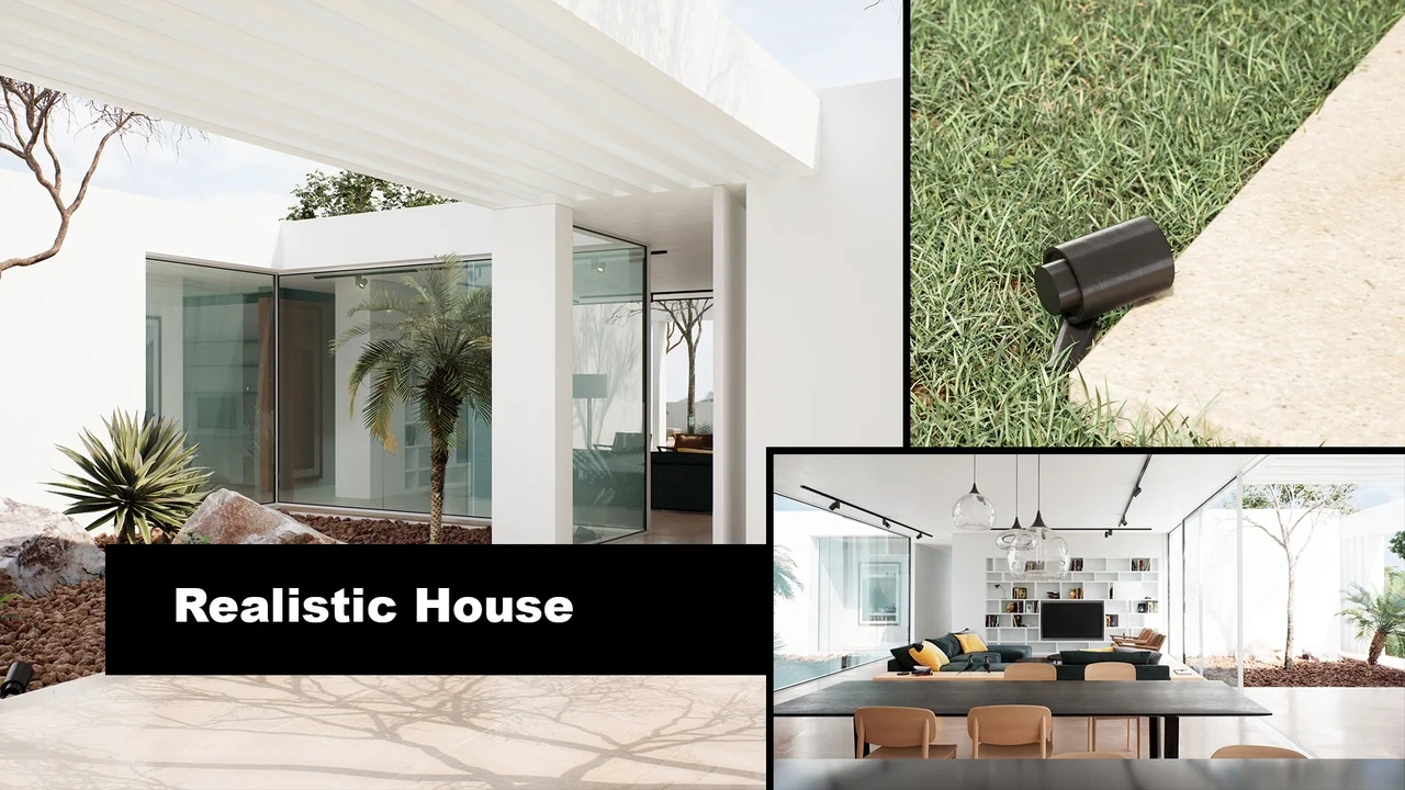 DVIZ Realistic House Archviz Project