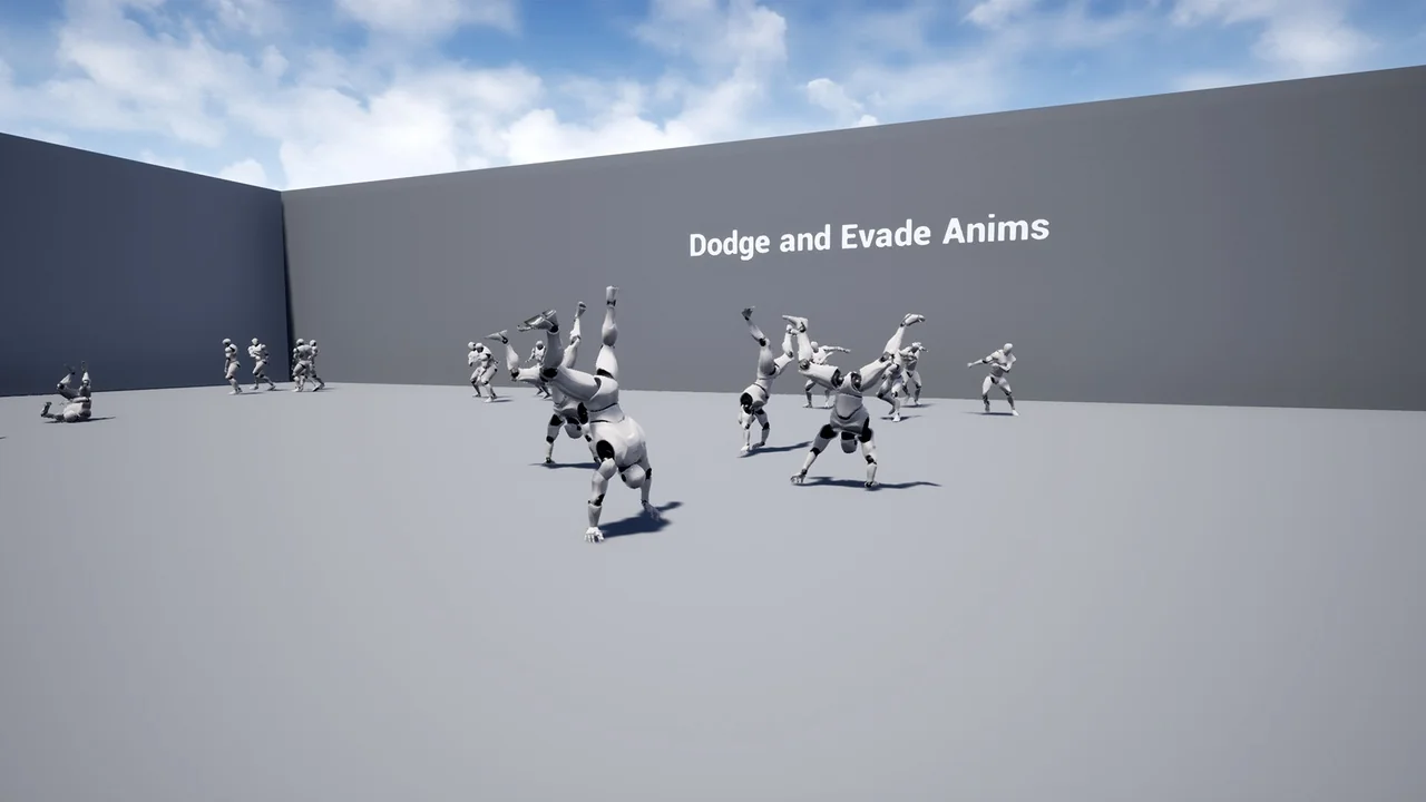 Dodge and Evade Anims