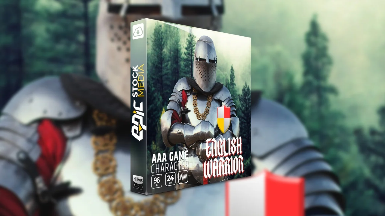 Game Character English Warrior Sound Effects