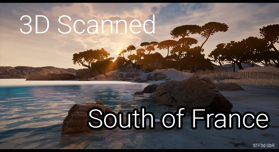 STF3d - 3D-Scanned South of France