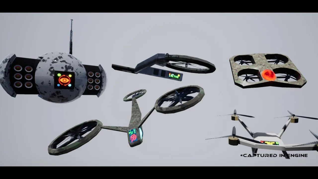 Flying Drones With Blueprints