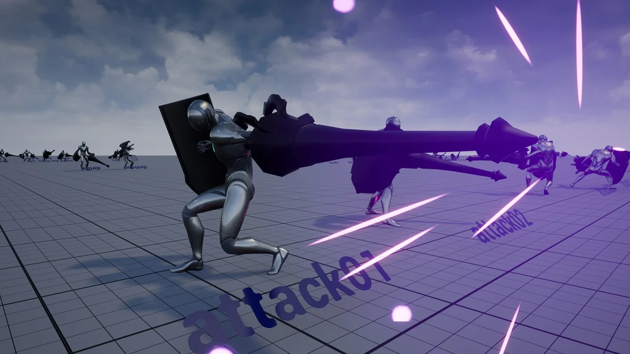 Heavy Lancer AnimSet