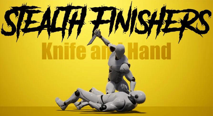 Stealth Finishers - knife and hand
