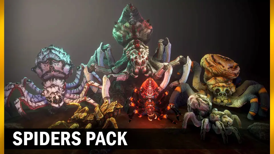 Spiders pack