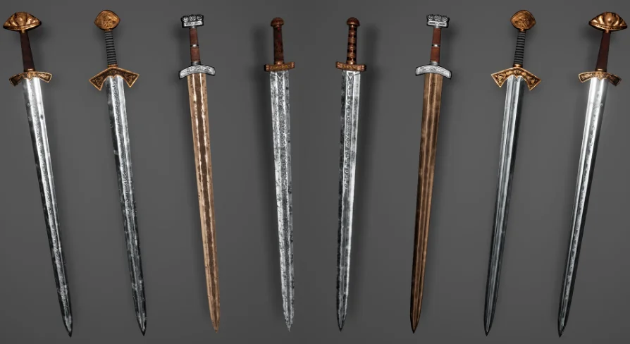 Viking Weapons and Shields Kit